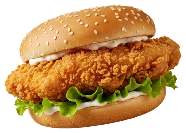 Burger poulet