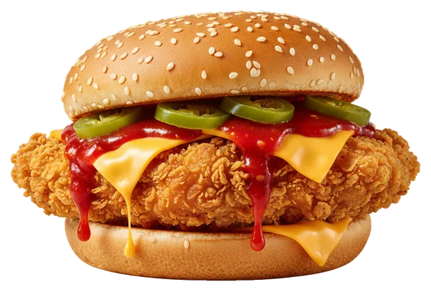 Burger épicé